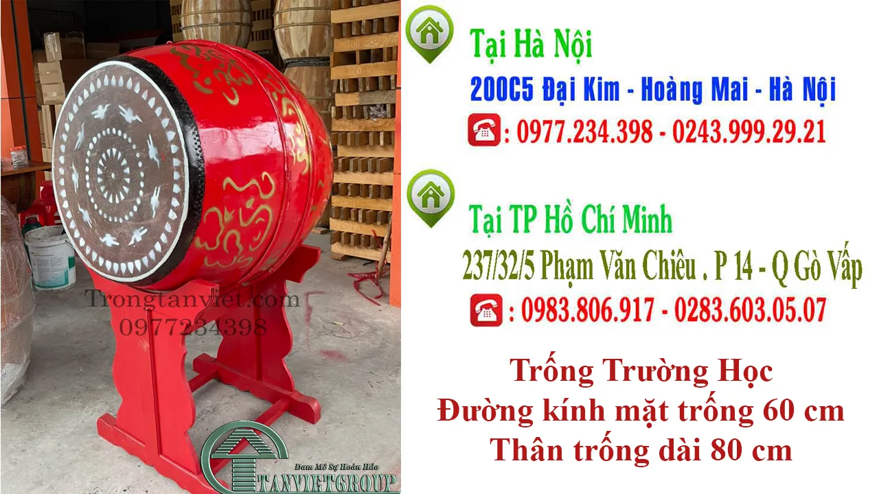 trống trường 202x