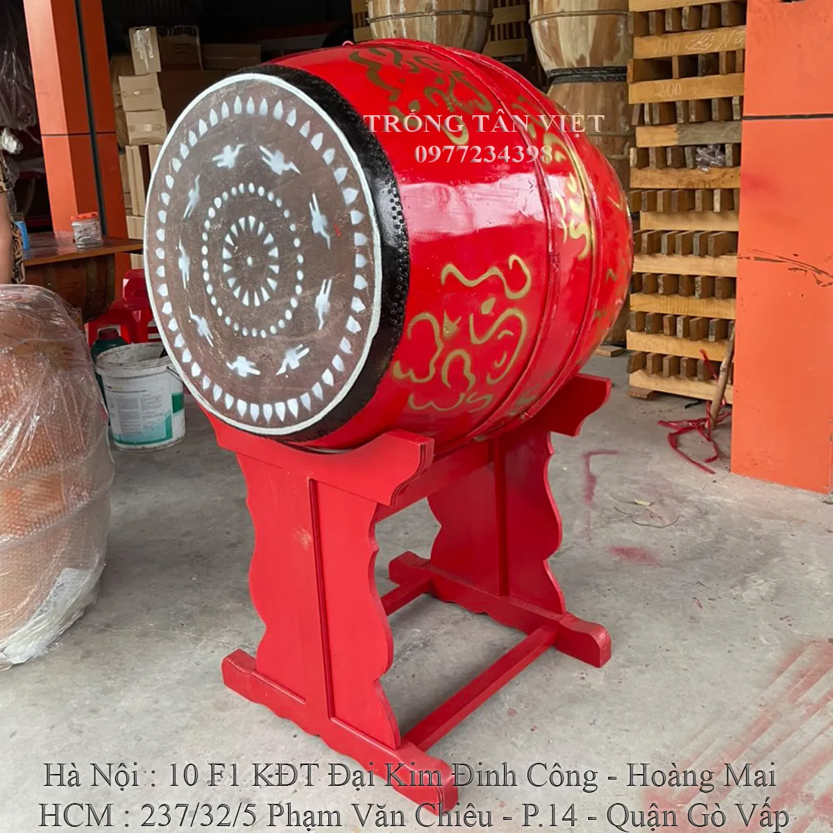 trống trường đường kính 60 cm