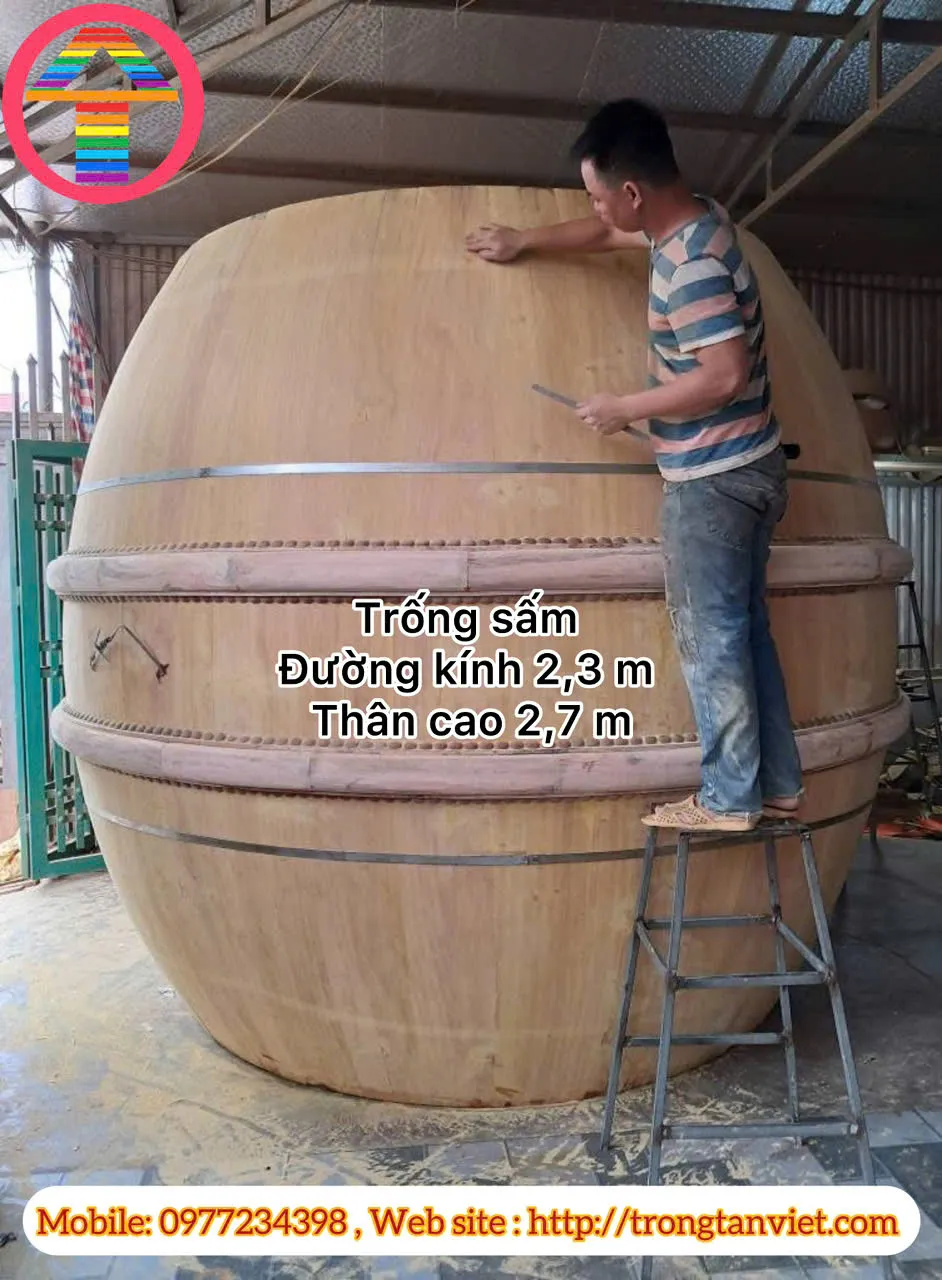 trống sấm lớn nhất việt nam