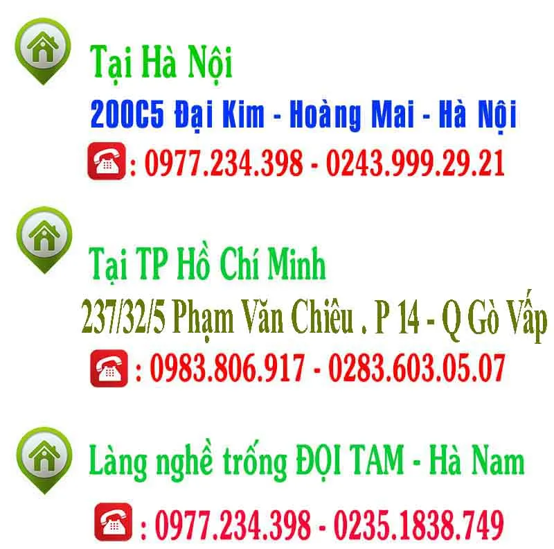 TRỐNG GỖ TÂN VIỆT
