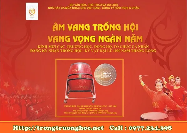 Trống Đọi Tam góp mặt nhiều trong các lễ hội